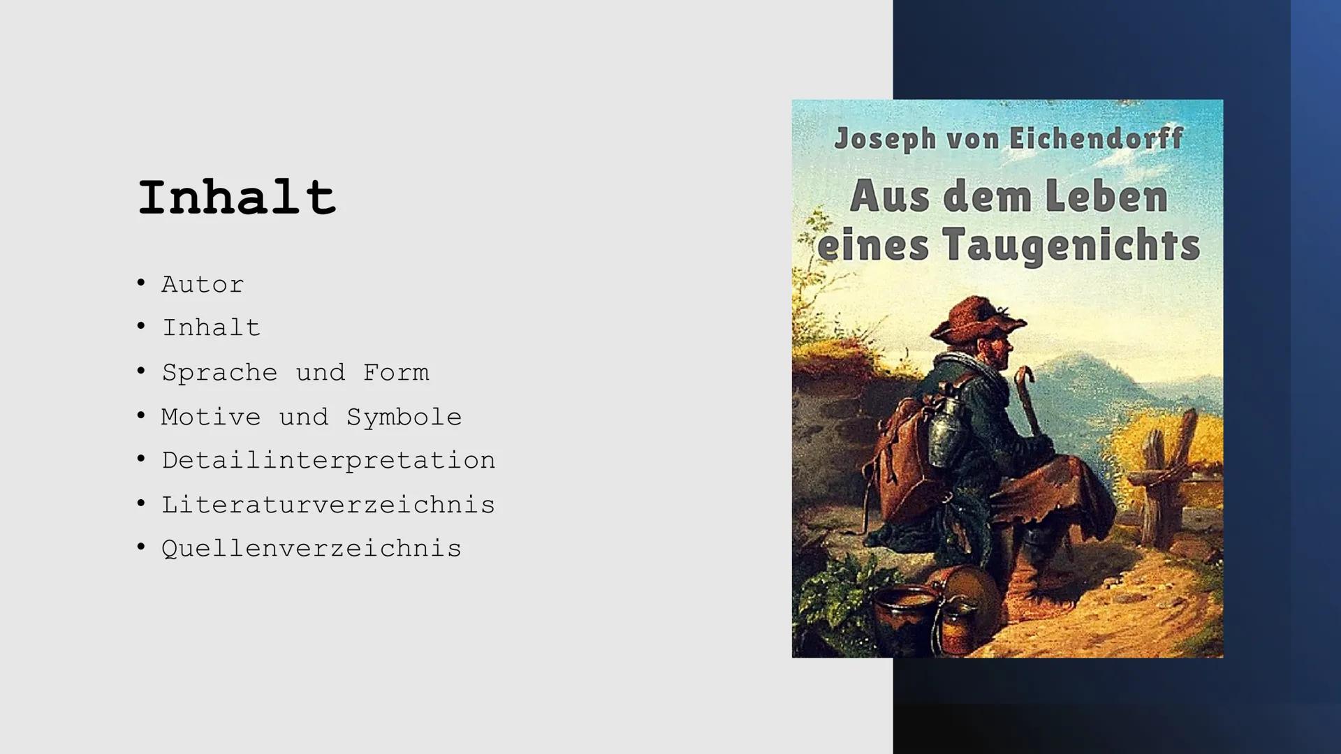 „Wenn ich ein Vöglein wär,
Ich wüßt wohl, wovon ich sänge,
Und auch zwei Flüglein hätt,
Ich wüßt wohl, wohin ich mich
schwänge!" # Aus dem L