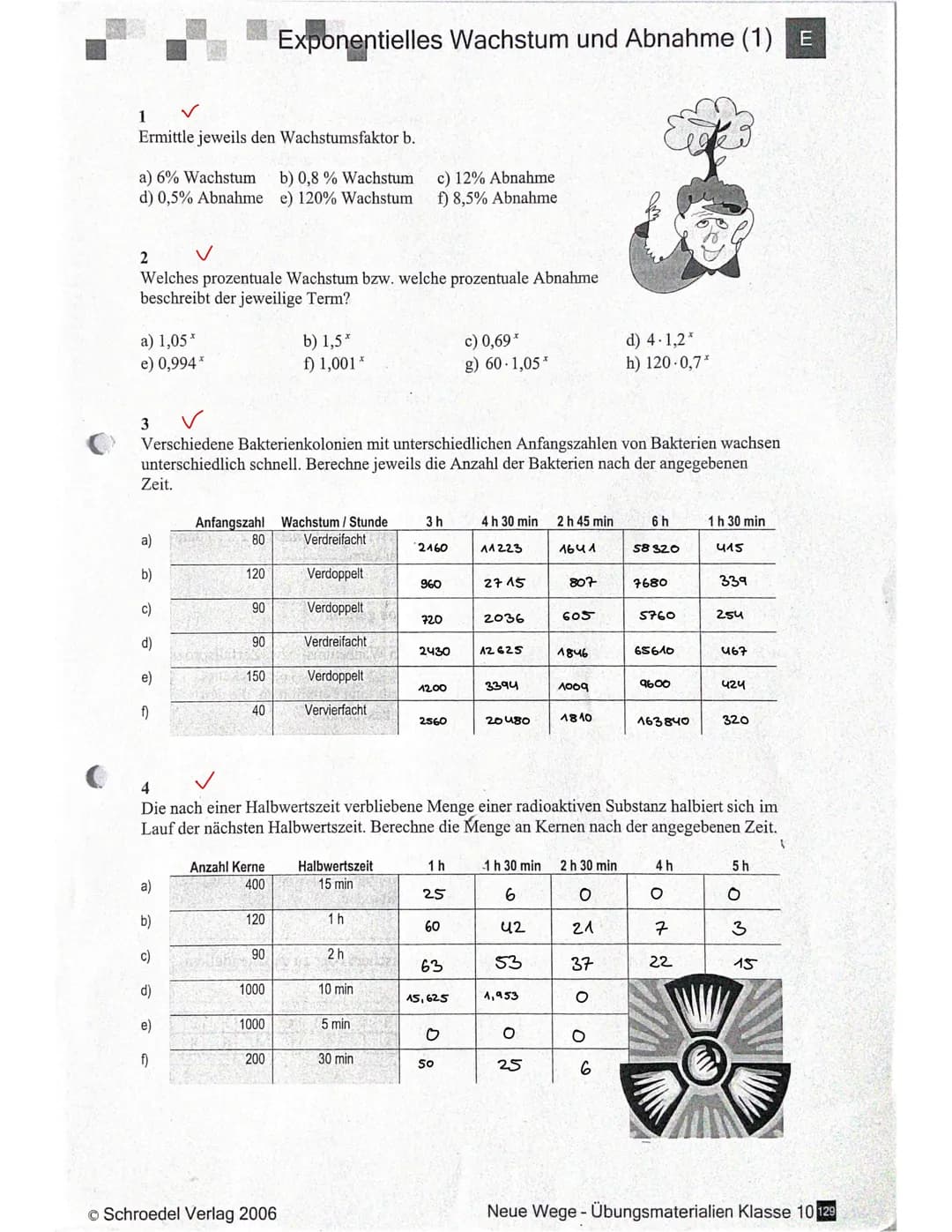 
<h2 id="ermittledenwachstumsfaktor">Ermittle den Wachstumsfaktor</h2>
<p>Ermittle jeweils den Wachstumsfaktor b bei folgenden Prozentsätzen