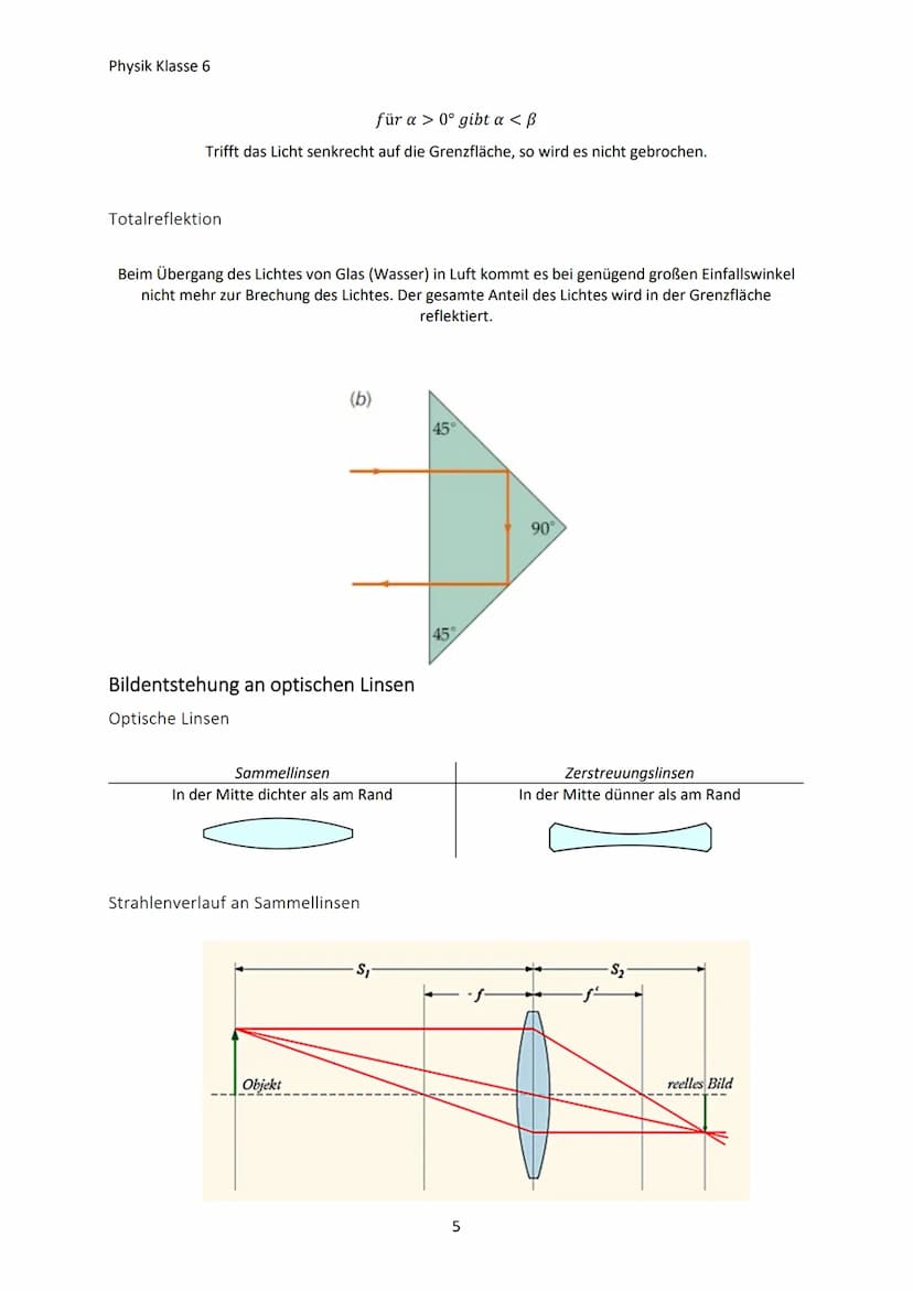 Physik Klasse 6
OPTIK
Lichtquellen und Lichtausbreitung
Lichtquellen
Körper, die von selbst Licht aussenden, heißen Lichtquellen
Natürliche 