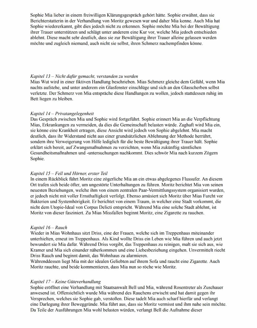Corpus Delicti
-Kapitel Zusammenfassung-
Kapitel 1- Das Vorwort
Das Vorwort stammt aus dem Buch ,,Gesundheit als Prinzip staatlicher Legitim