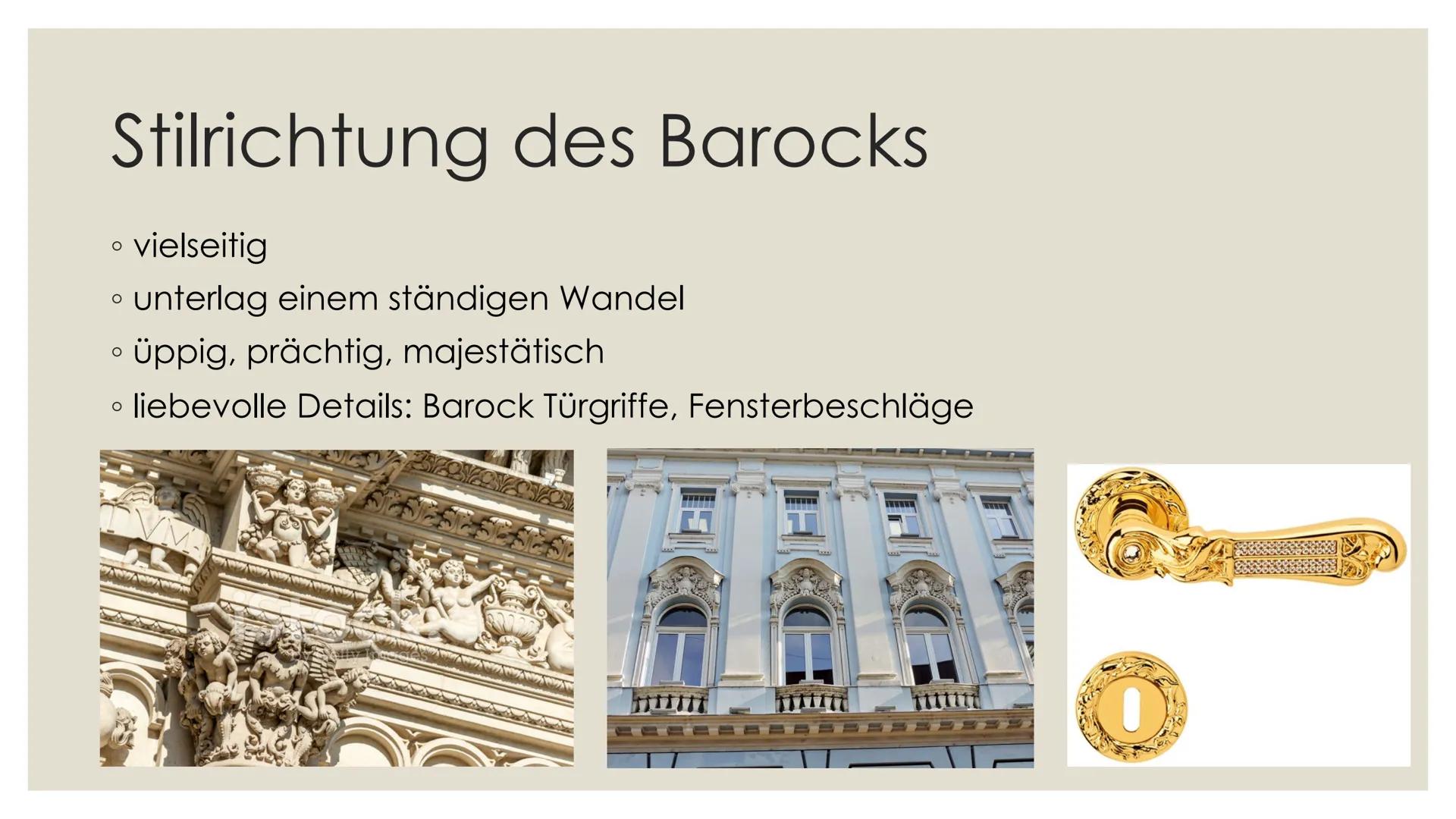 ilet
SAKRALE ARCHITEKTUR
BAROCK
von Lena und Anastasia
1655
EEEEEE Allgemeine Informationen
• zwischen dem 17. und 18. Jahrhundert entstande
