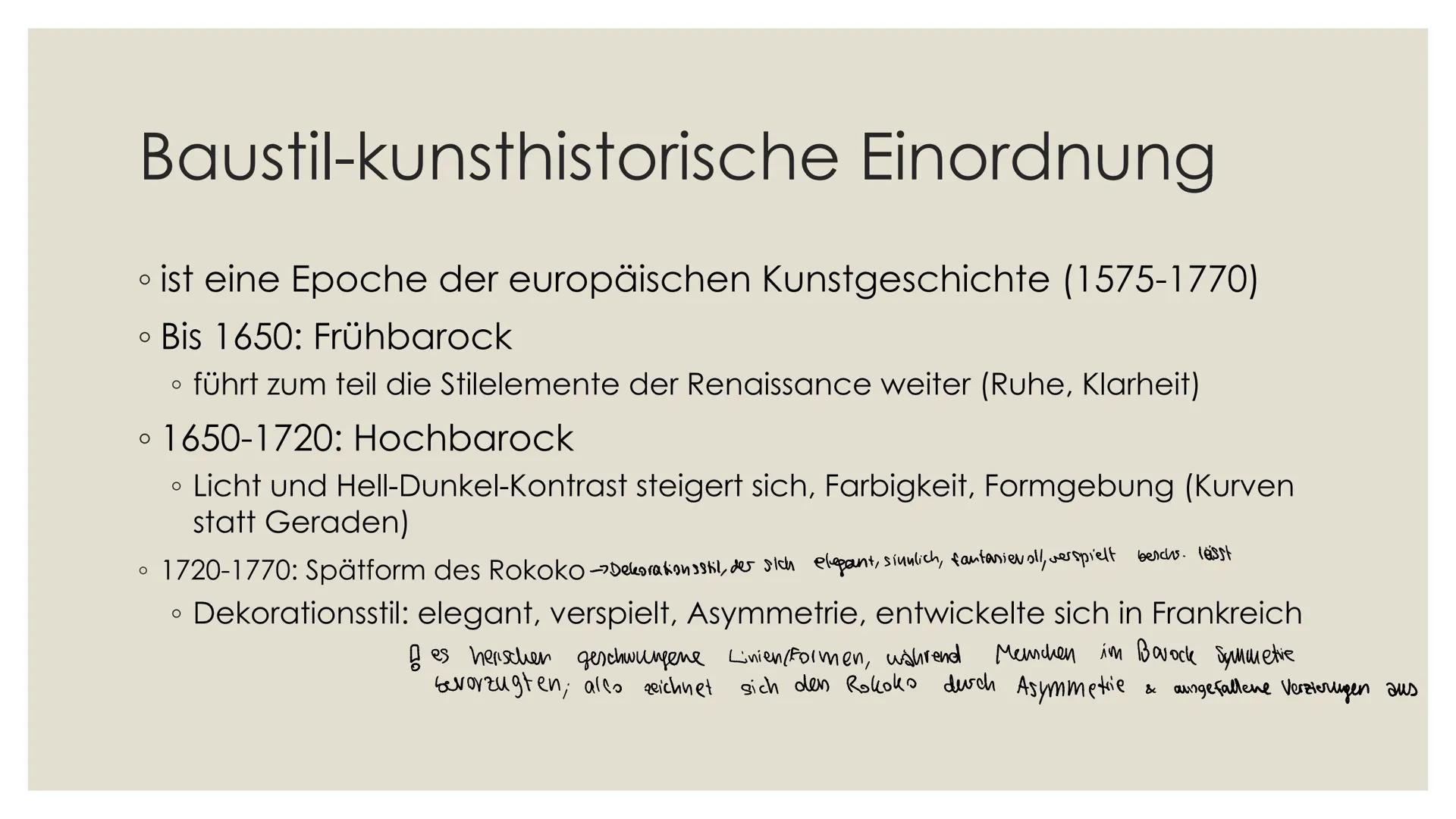 ilet
SAKRALE ARCHITEKTUR
BAROCK
von Lena und Anastasia
1655
EEEEEE Allgemeine Informationen
• zwischen dem 17. und 18. Jahrhundert entstande