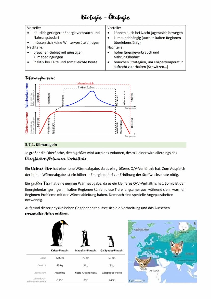 Biologie - Ökologie
1. Grundbegriffe - und Beziehungen der Ökologie
Ökologie
Lehre von den Wechselwirkungen zwischen Lebewesen und der Umwel