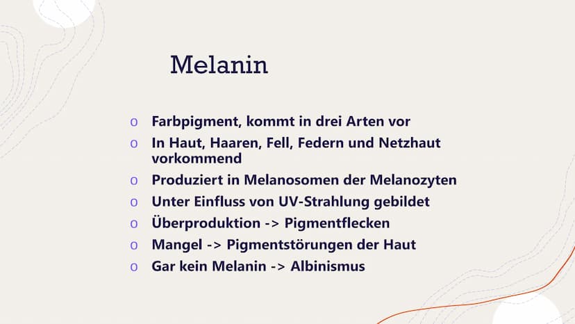 Albinismus
Von Henriette Dehnel Gliederung
Allgemeines
o Melanin
o Erbgang
o Phänotyp und Symptome
Formen des Albinismus
o Diagnose
o Therap