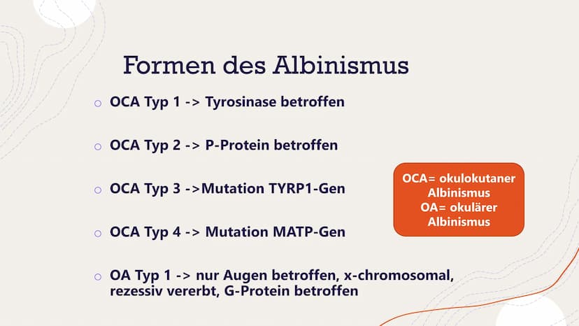 Albinismus
Von Henriette Dehnel Gliederung
Allgemeines
o Melanin
o Erbgang
o Phänotyp und Symptome
Formen des Albinismus
o Diagnose
o Therap