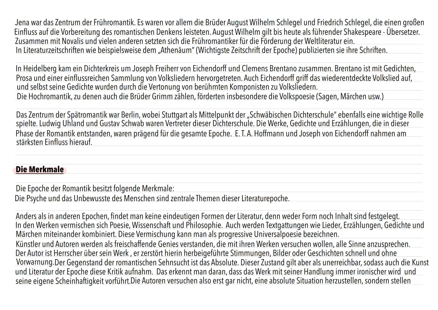  Der Begriff Romantik
Unsere heutige Auffassung von Romantik hat mit der gleichnamigen Literaturepoche nur wenig gemeinsam.
Der Begriff Roma