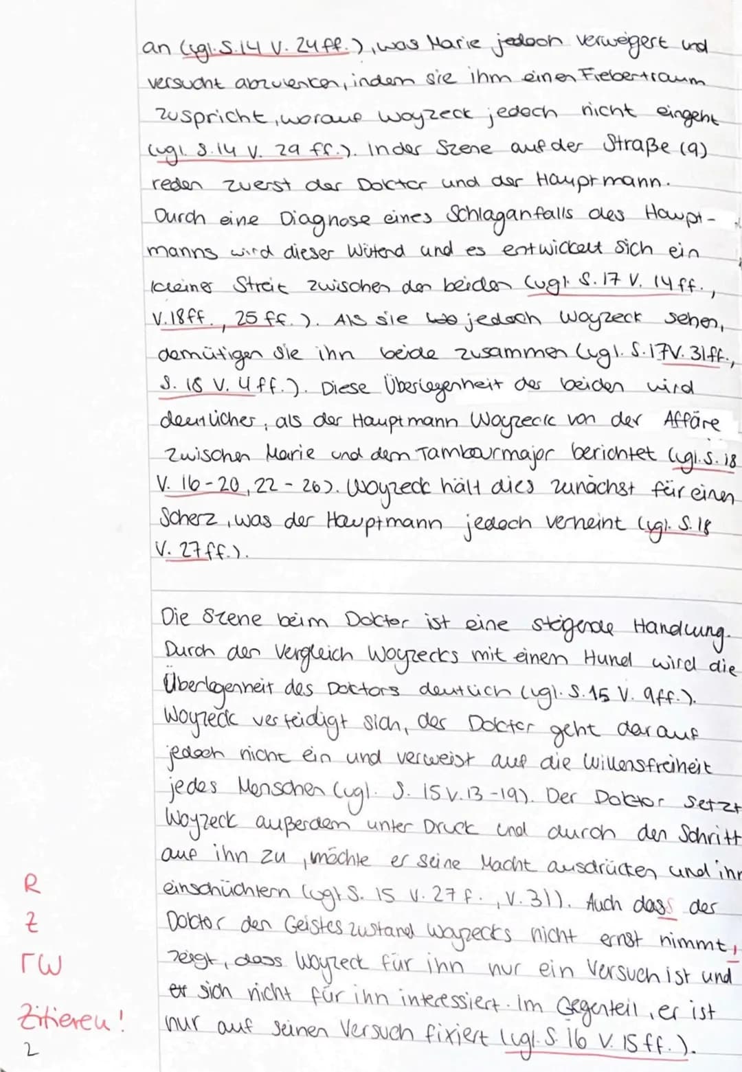 3. Deutsch klausur
Aufgabe 1
Das Dramen fragment "Woyzeck' wurde 1836137 von Georg
Büchner verfasst und nach seinem frühen Tod 1879
Franz
ve