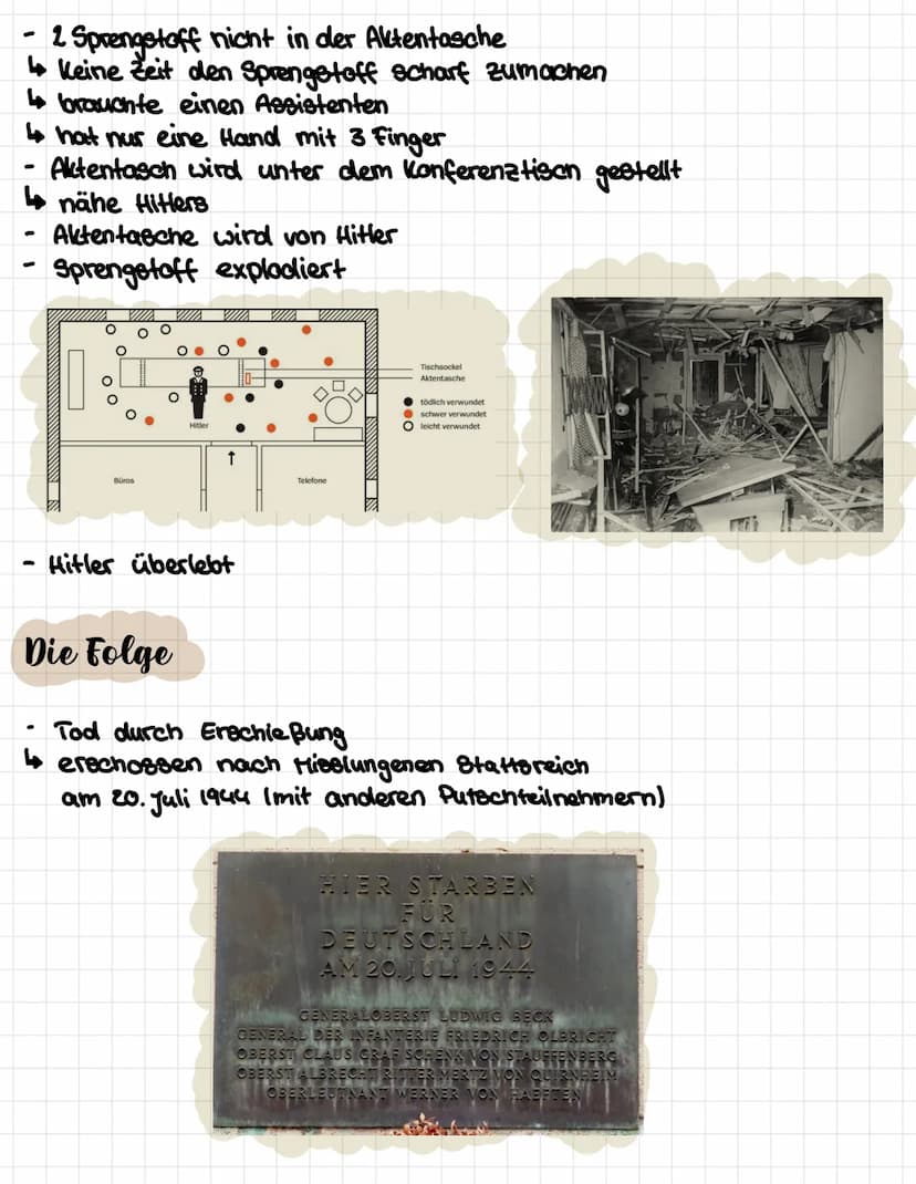 Hitlersattentat - 1944
Der Attentat vom 20. Juli 1944
Claus Phillip Maria Schenk Graf von Stauffenberg
geboren am 15.Nov. 1907 in Jettingen,