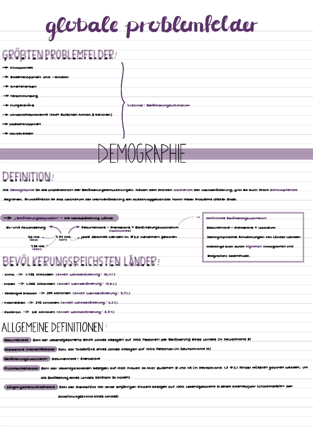 Demographischer Wandel