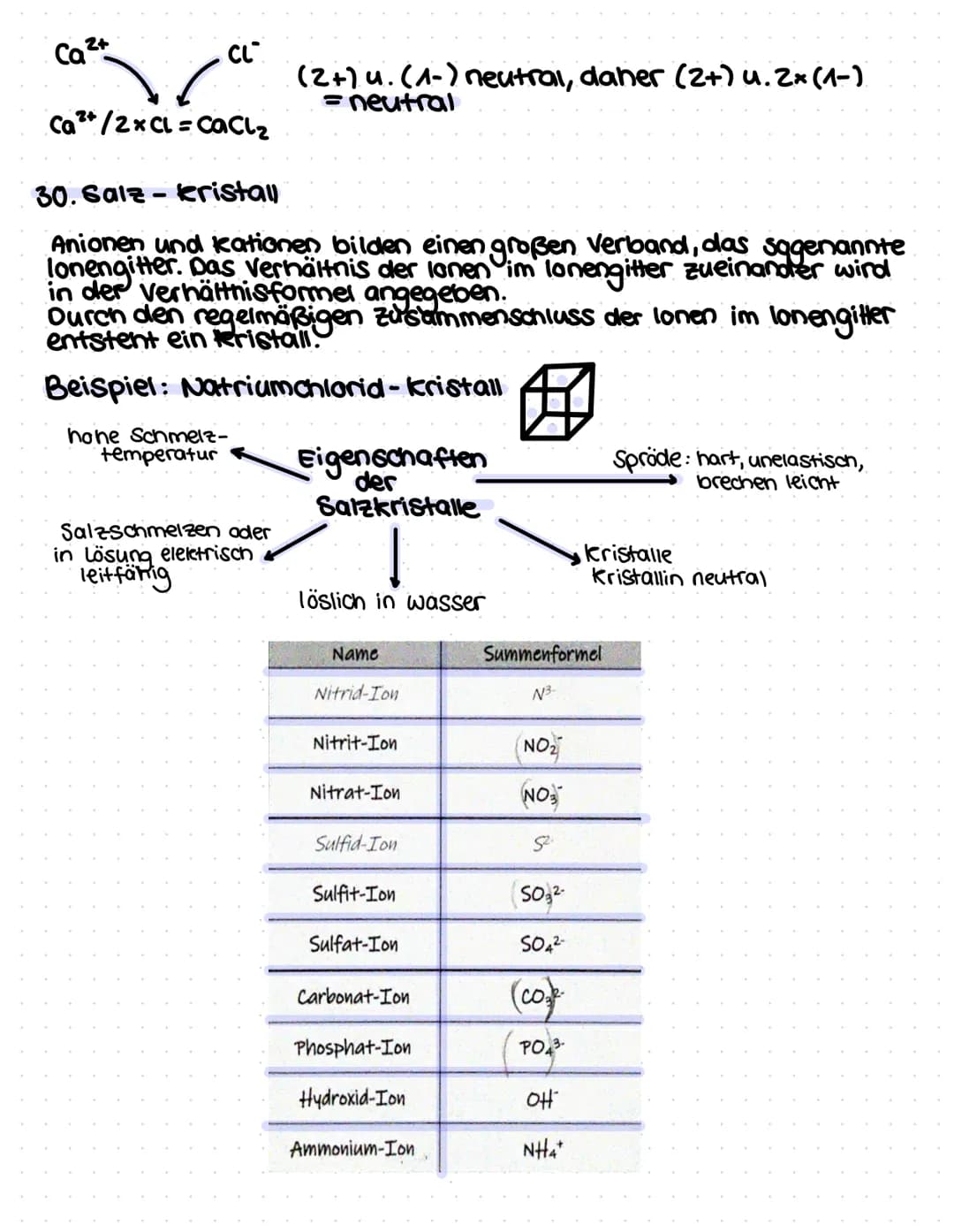 - Allgemeines Wissen -
1. Alle Stoffe bestehen aus Teilchen. Die Teilchen einer
Stoffart sind alle gleich groß. Teilchen unterschiedlicher
S