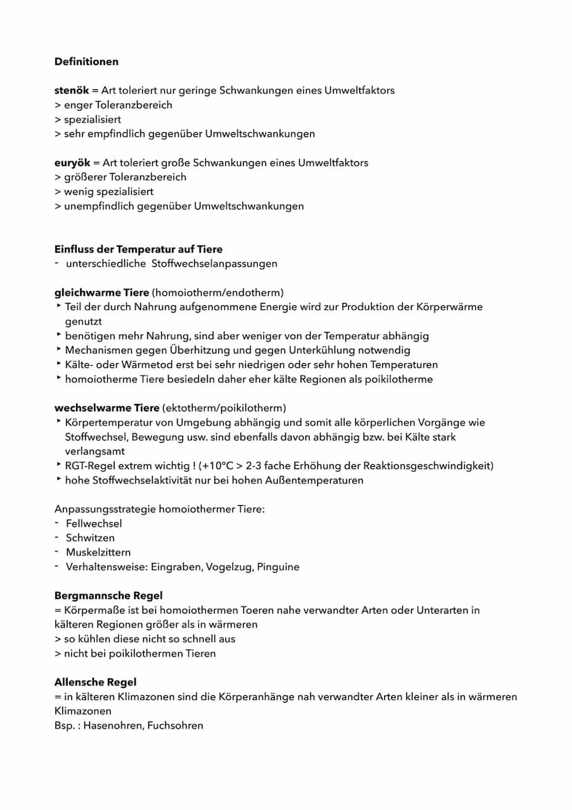 Merkblatt Ökologie - Toleranzkurve
Ökologie Definition
▸ Wissenschaft von den Beziehungen der Organismen zur umgebenden Außenwelt ( Ernst
He