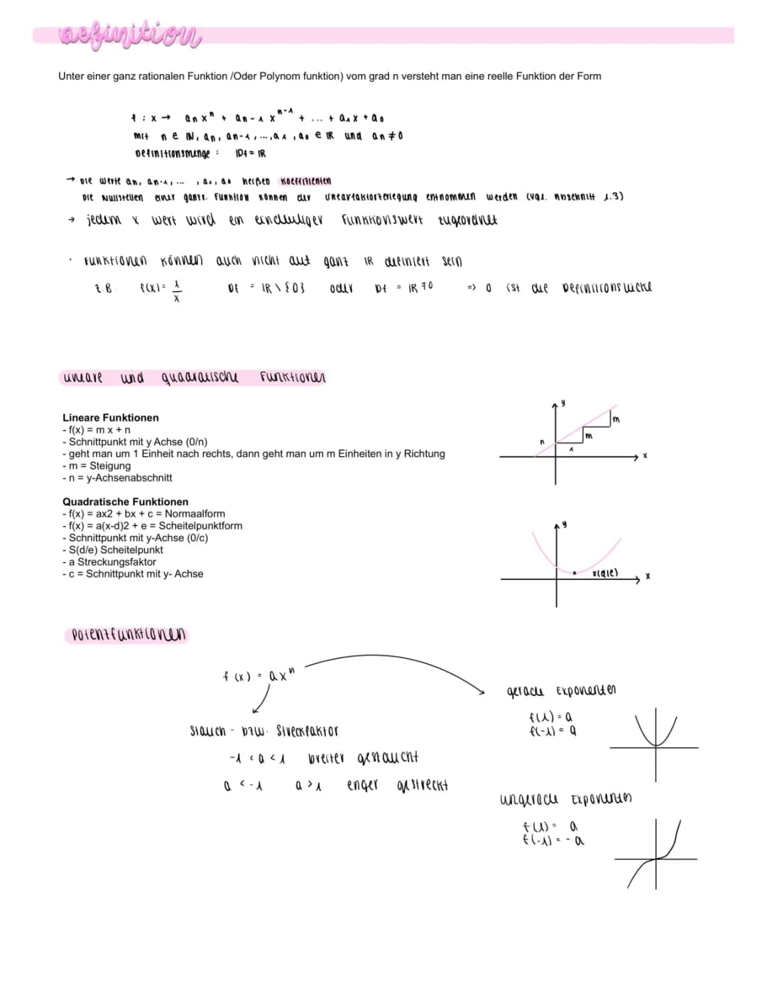Analysis Abi Lernzettel