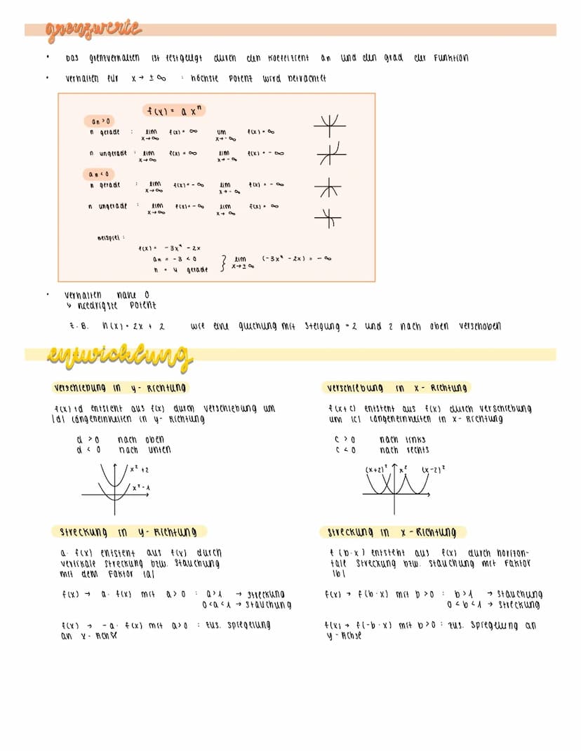 aefunition
Unter einer ganz rationalen Funktion /Oder Polynom funktion) vom grad n versteht man eine reelle Funktion der Form
n-A
+: x→ anx"