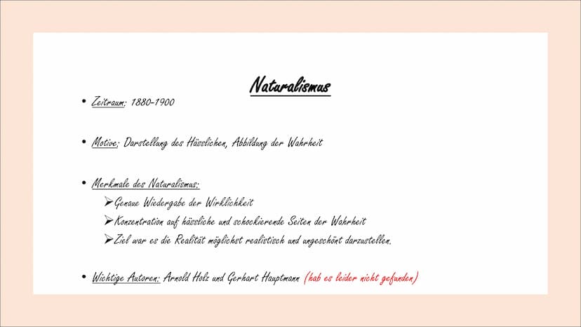 Lyrik ●
Inhaltsverzeichnis
Epochen
von Romantik bis heute (Motive, Merkmale und Beispiel)
➤ Romantik
➤ Klassik
➤ Realismus
➤ Naturalismus
➤ 