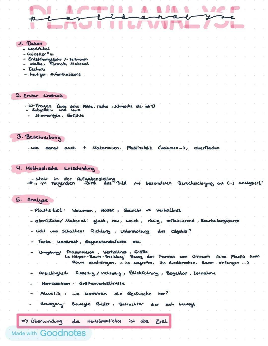 2021
# Rebecca Horn
Plastikanalyse/ Umraumanalyse
Kunst LK -Frau Bögeholz-
Made with Goodnotes # INHALTSANGABE

★Rebecca Horn

*   Grundmoti