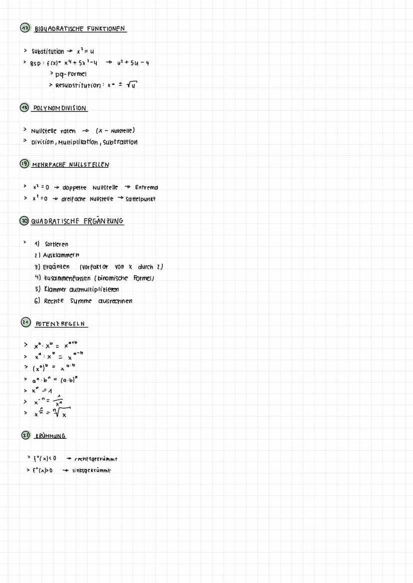 + X
una
mathe
÷ > wenn der Grenzwert des Differenzen quotienten [-] existiert, dann ist die Funktion an
der Stelle x, differenzierbar.
Diese