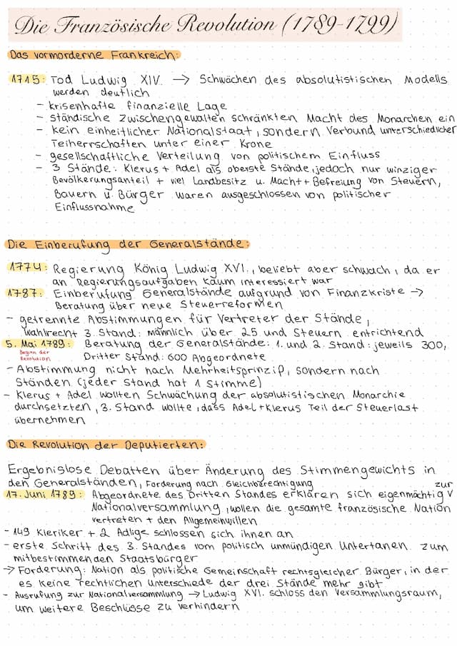 Know Die Französische Revolution Zusammenfassung thumbnail