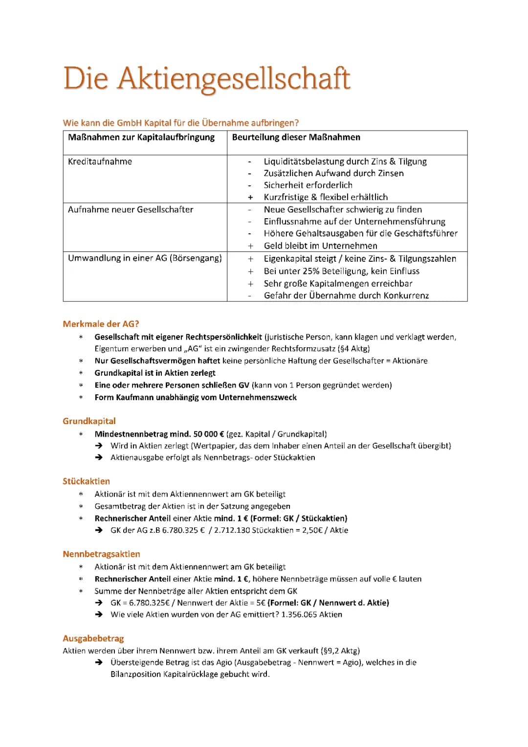 Die Aktiengesellschaft