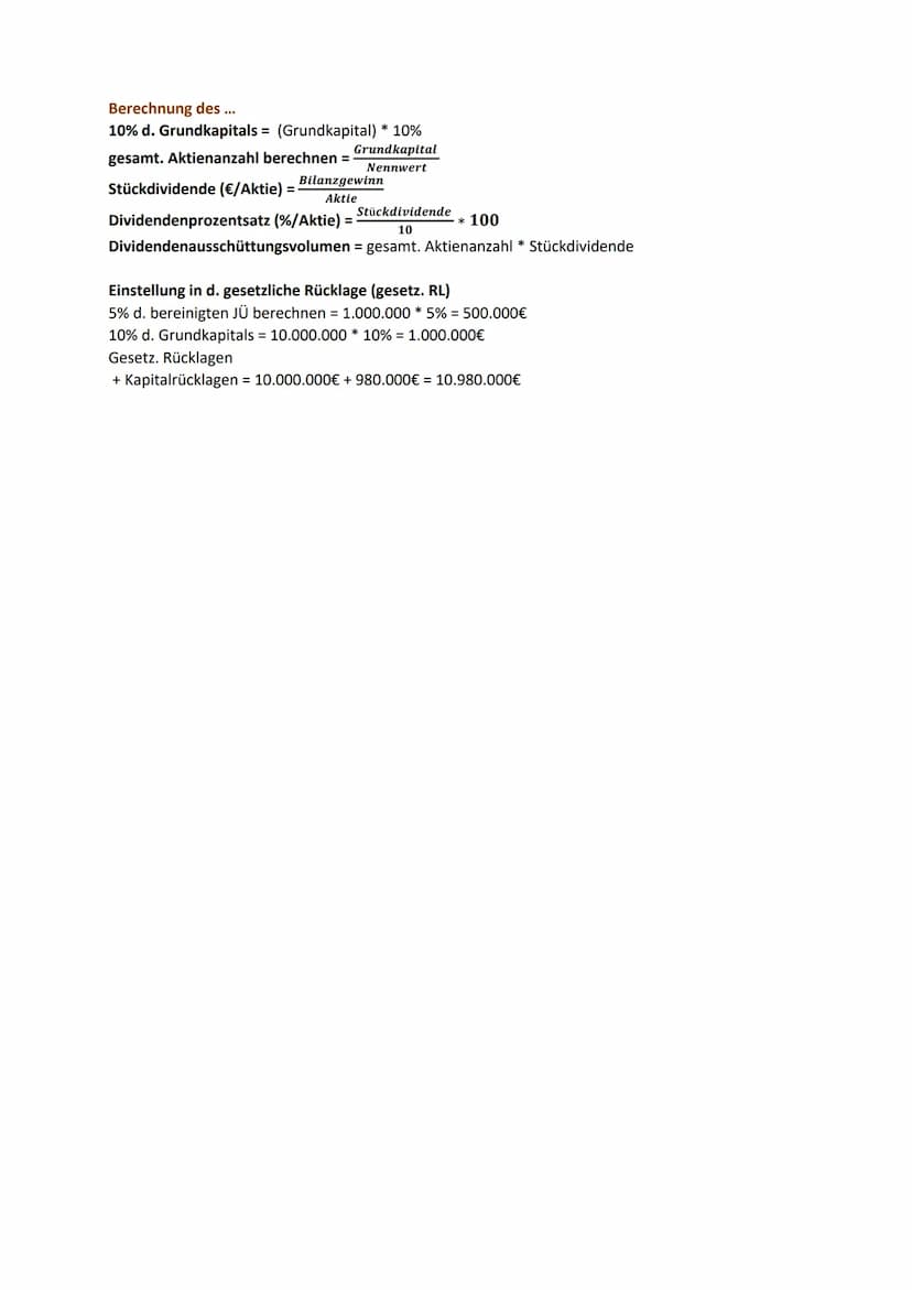 Die Aktiengesellschaft
Wie kann die GmbH Kapital für die Übernahme aufbringen?
Maßnahmen zur Kapitalaufbringung Beurteilung dieser Maßnahmen