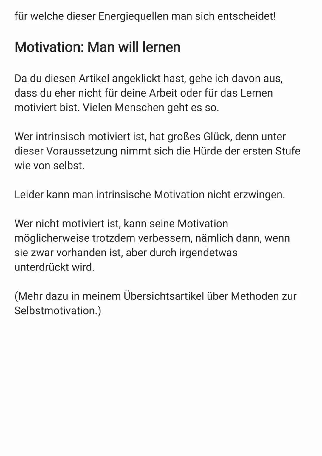 
<p>Um bessere Ergebnisse beim Lernen zu erzielen, sollte man an seiner Konzentrationsfähigkeit arbeiten. Das 3-Stufen-Modell kann dabei hel