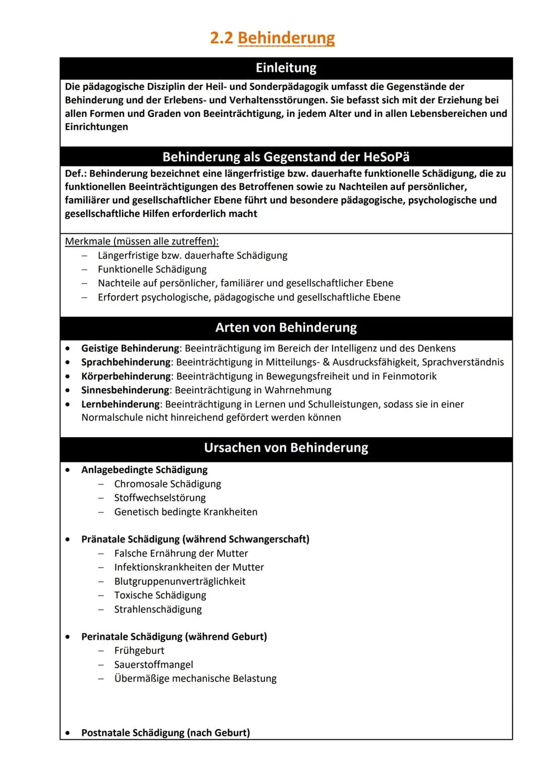 2.1 Grundlagen der Heil- und Sonderpädagogik
Einleitung
Die pädagogische Disziplin der Heil- und Sonderpädagogik umfasst die Gegenstände der