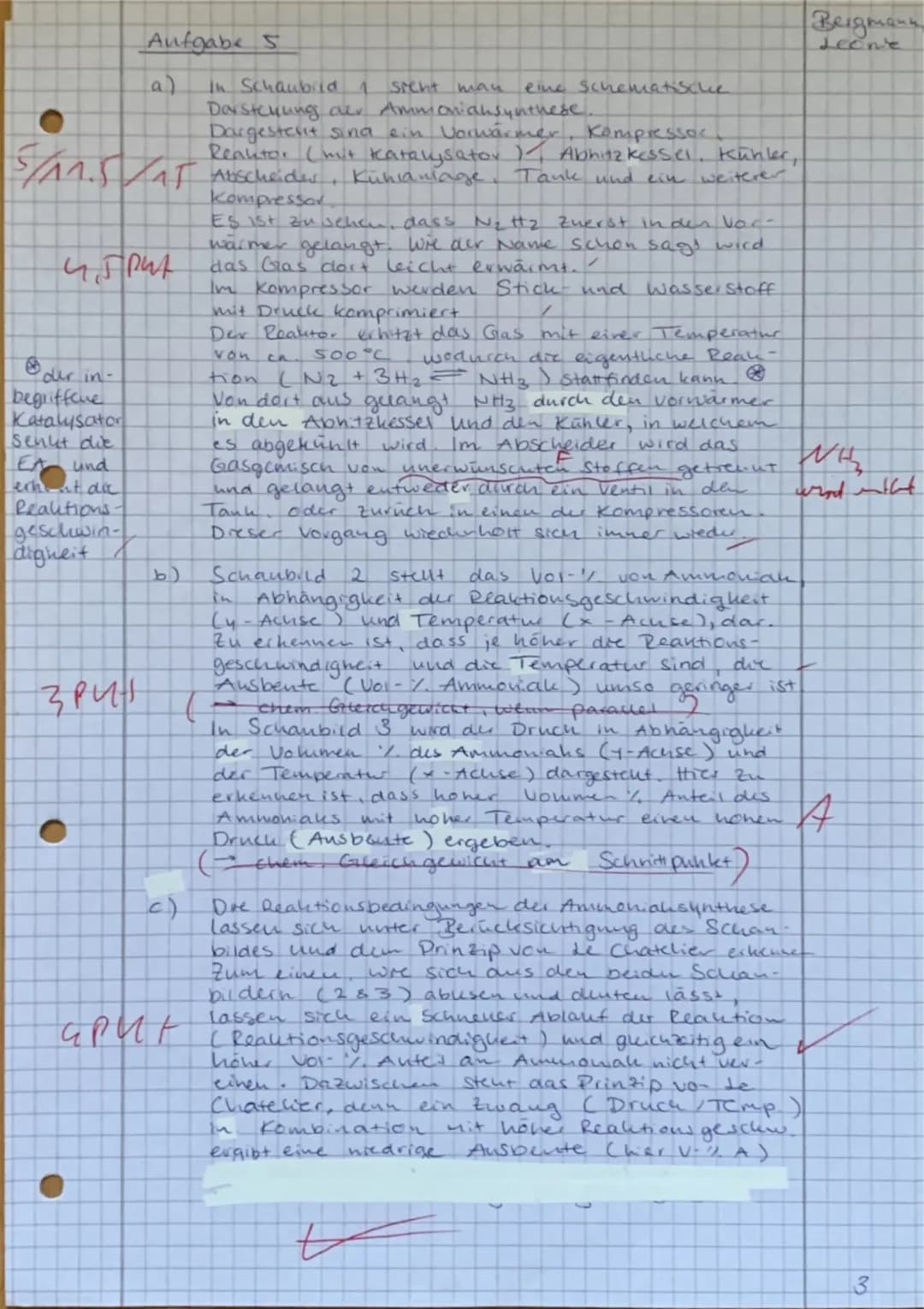 Chemie: 13 GK
28.10.2020
Name: Begman..terast.. Punkte: 345
Note:.......
92
1. Erstellen Sie die entsprechenden Reaktionsgleichungen. Kennze