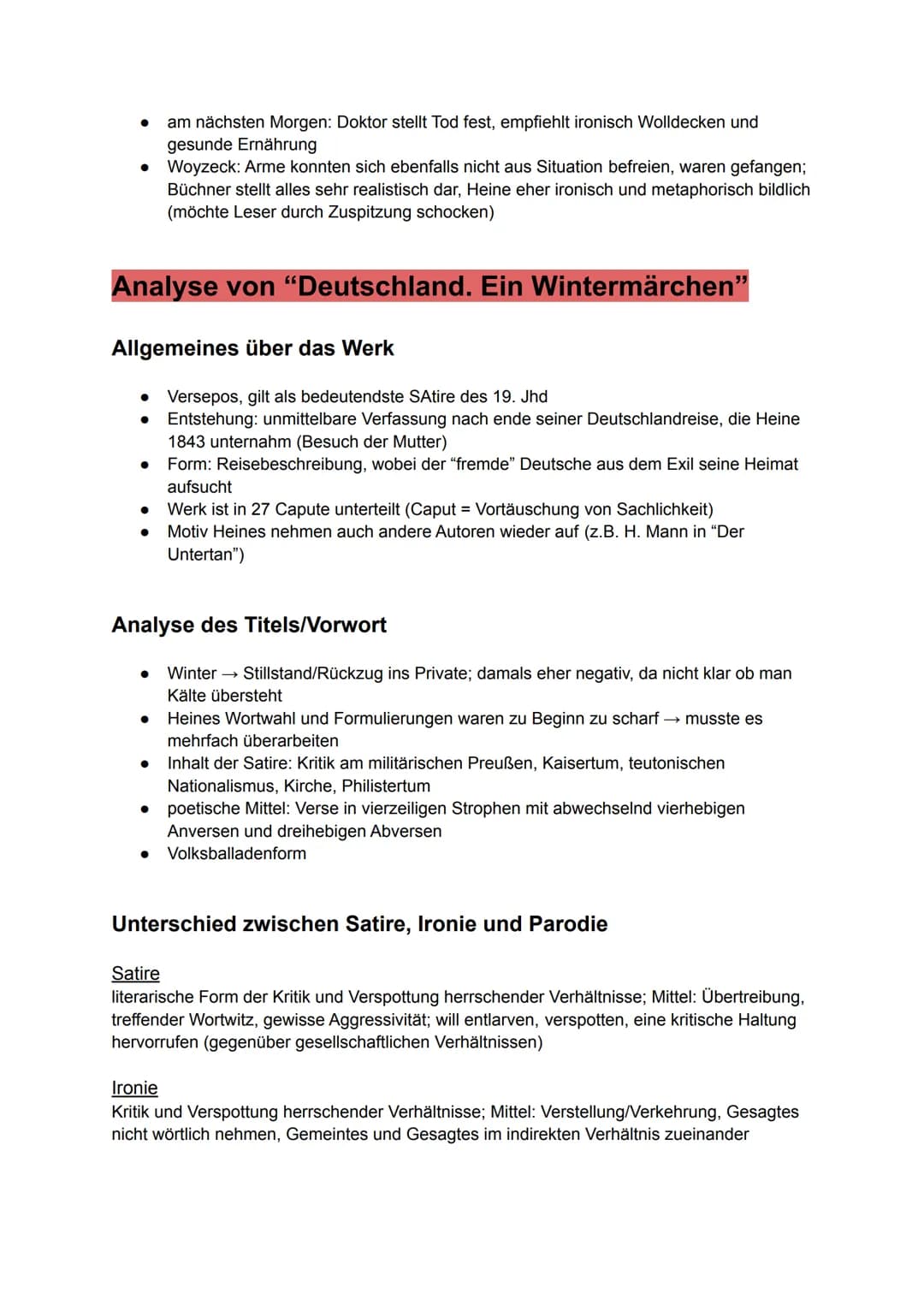 Heinrich Heine: "Deutschland. Ein
Heinrich Heines Leben (1797-1856)
● Harry: Geburtsname
• Henry: in Frankreich genannt
Heinrich: Dichter
●
