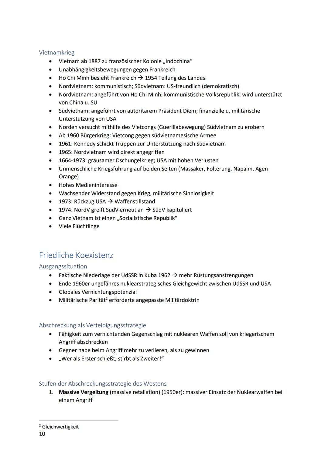 Inhalt
Zeitstrahl..
Entstehung des Ost-West-Konflikts.
Zerfall der Anti-Hitler-Koalition.
Ausgangssituation der Großmächte nach dem Krieg
Be