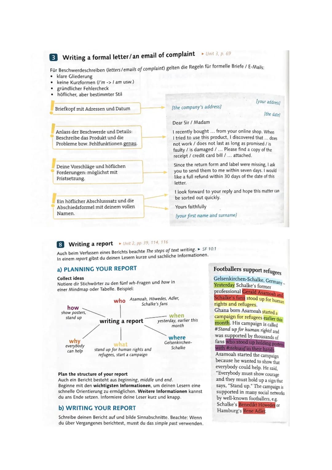 --- OCR Start ---
Englisch - Realschulprüfung
Linking words
Comparisons
Englisch
Deutsch
therefore
deshalb
as a result
infolge
so that
sodas