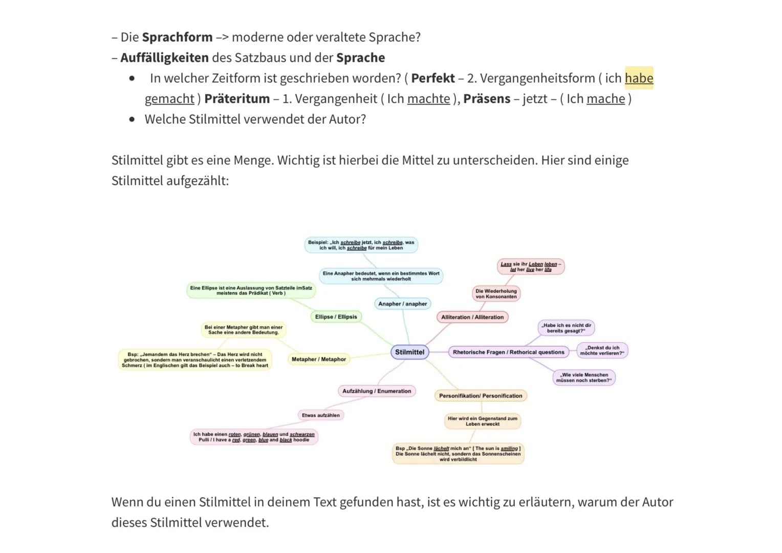 Englisch - Wie schreibt man eine Analyse?
Eine Analyse ist eine Aufsatzform, in der man wiedergibt, was im Text geschieht. Man muss ebenfall