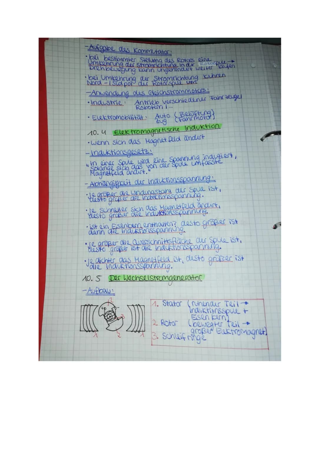 10. Erzeugung und Umformung
elektiischer Energie
•
10.1 Die Magnete
Magnete Oben Kräfte auf bestimmte Stoffe aus.
Eisen, Nickel, Cobalt, bes