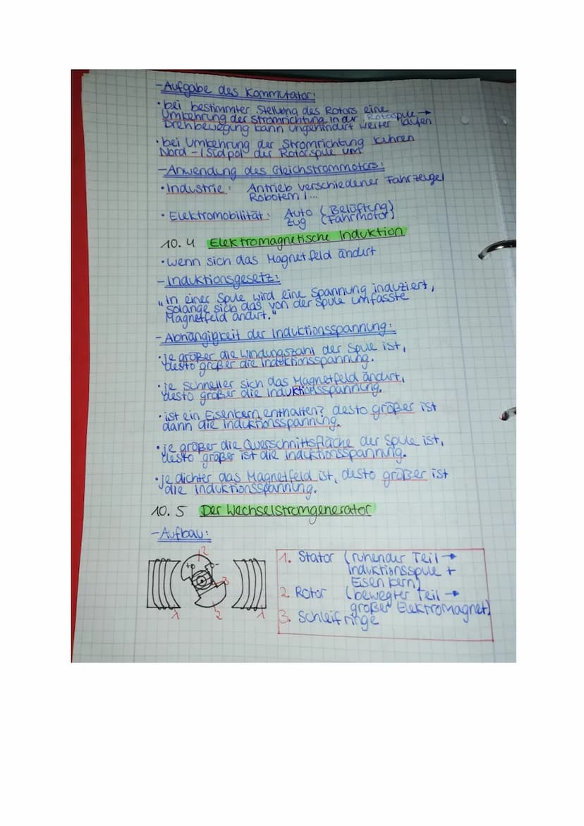 10. Erzeugung und Umformung
elektiischer Energie
•
10.1 Die Magnete
Magnete Oben Kräfte auf bestimmte Stoffe aus.
Eisen, Nickel, Cobalt, bes