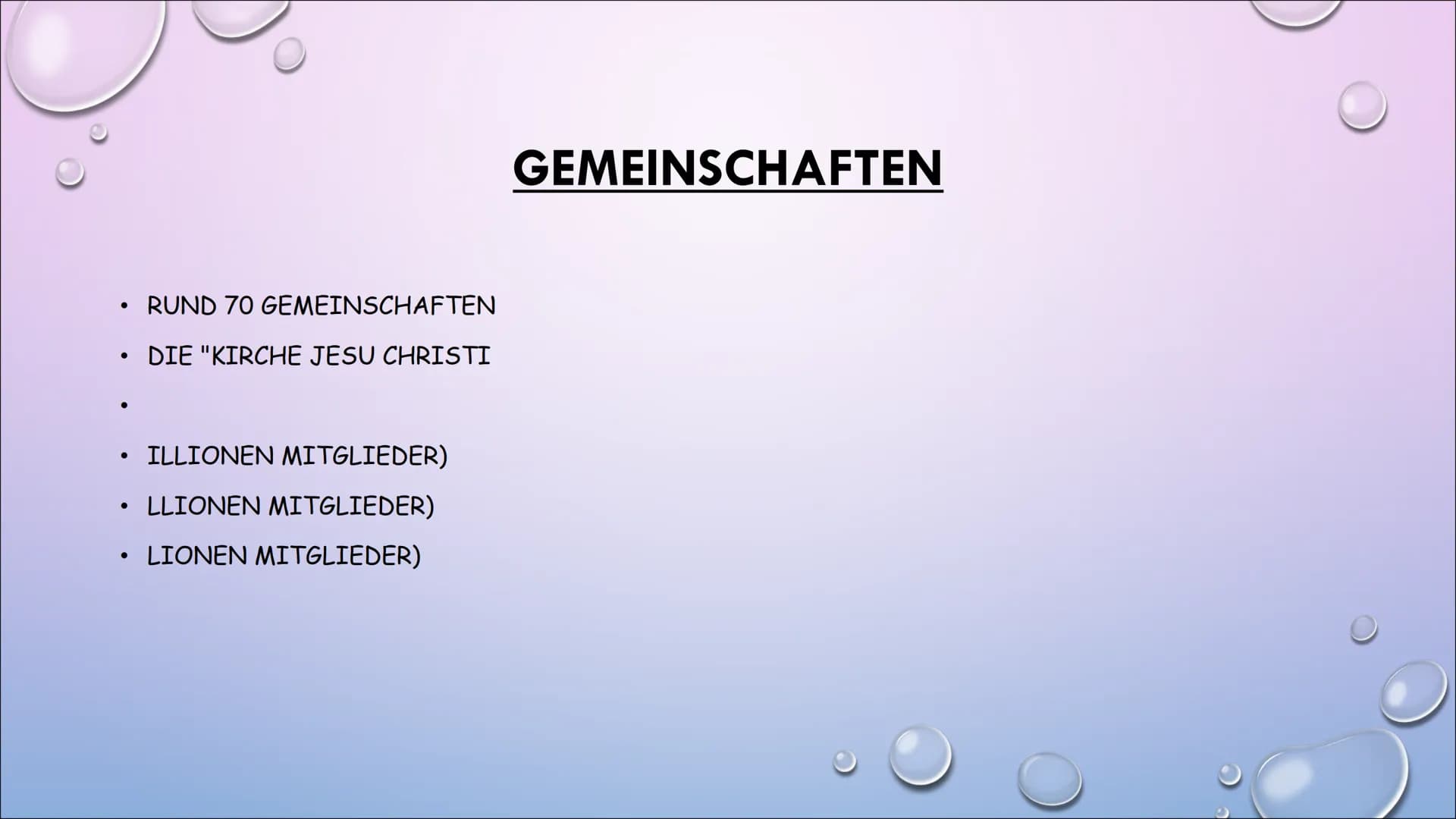 DIE MORMONEN ●
●
ALLGEMEINES
●
GEMEINSCHAFTEN
• DAS BUCH MORMON
REGELN
HUMANTIÄRER DIENST
• MISSION
• SEKTE ODER WAHRE CHRISTEN
ÜBERSICHT AL