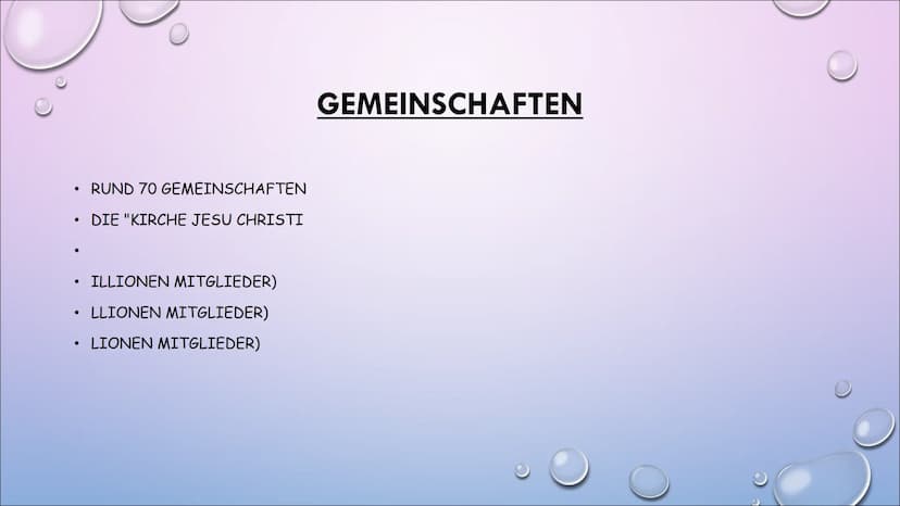 DIE MORMONEN ●
●
ALLGEMEINES
●
GEMEINSCHAFTEN
• DAS BUCH MORMON
REGELN
HUMANTIÄRER DIENST
• MISSION
• SEKTE ODER WAHRE CHRISTEN
ÜBERSICHT AL