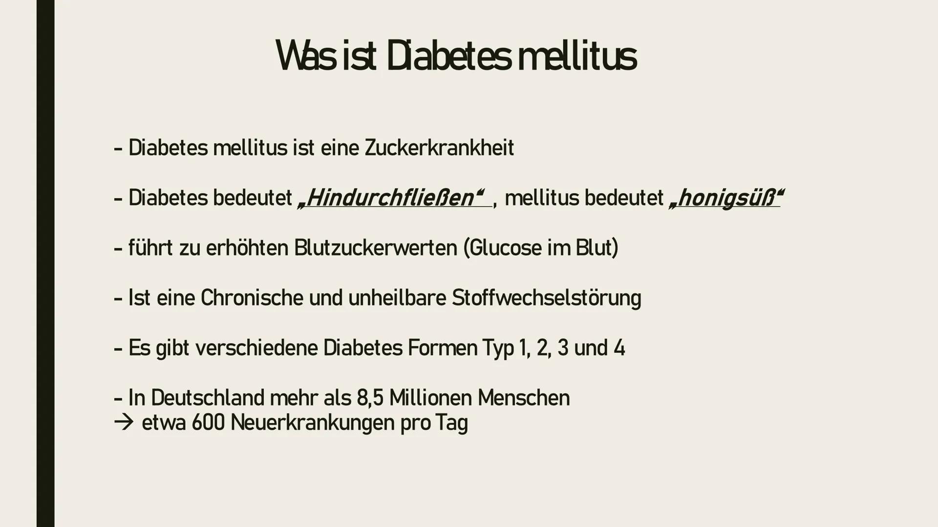 # Diabetes Mellitus # Themen

- Typische Mythen
-
Was ist Diabetes mellitus
-
- Die Unterschiede zwischen Diabetes mellitus Typ 1, 2, 3 und 