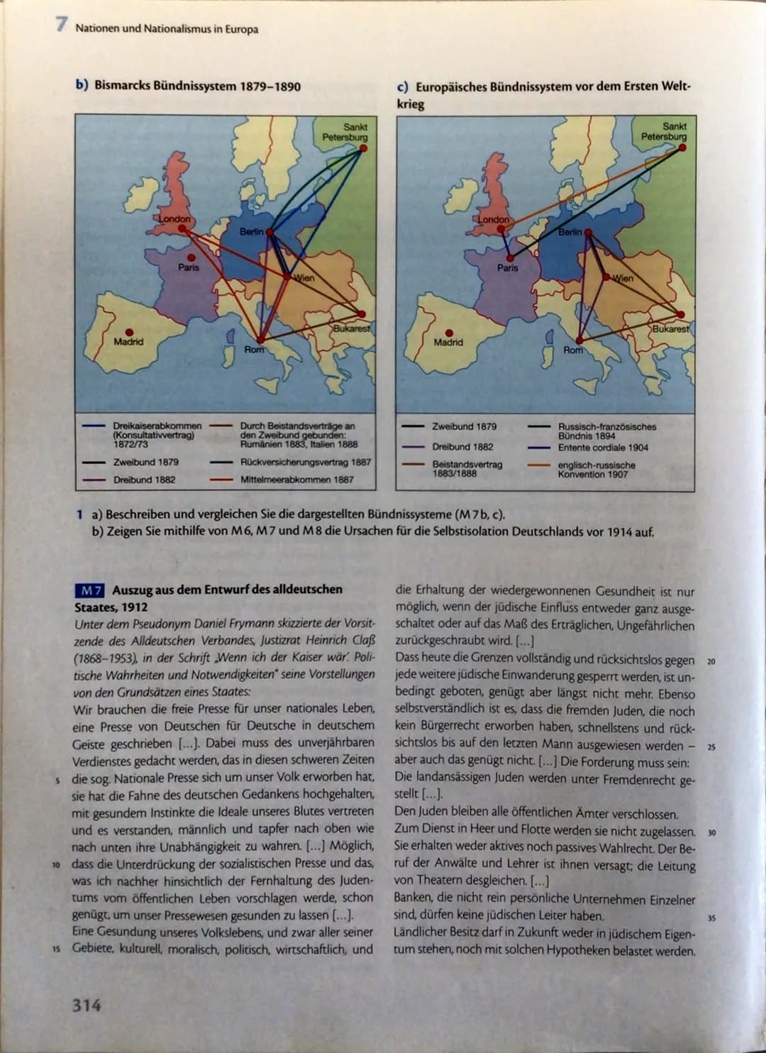 1815-1898
-Ziele:
-1871 wurde er Reichskanzler
-Deutsche Reich liegt zwischen Frankreich, Italien, Österreich, Ungarn, Russland
-Angst Lände