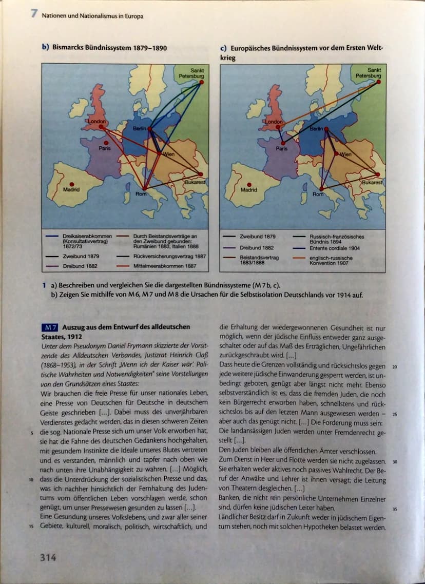 1815-1898
-Ziele:
-1871 wurde er Reichskanzler
-Deutsche Reich liegt zwischen Frankreich, Italien, Österreich, Ungarn, Russland
-Angst Lände