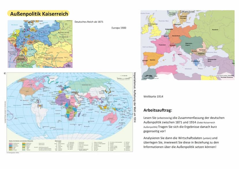 1815-1898
-Ziele:
-1871 wurde er Reichskanzler
-Deutsche Reich liegt zwischen Frankreich, Italien, Österreich, Ungarn, Russland
-Angst Lände