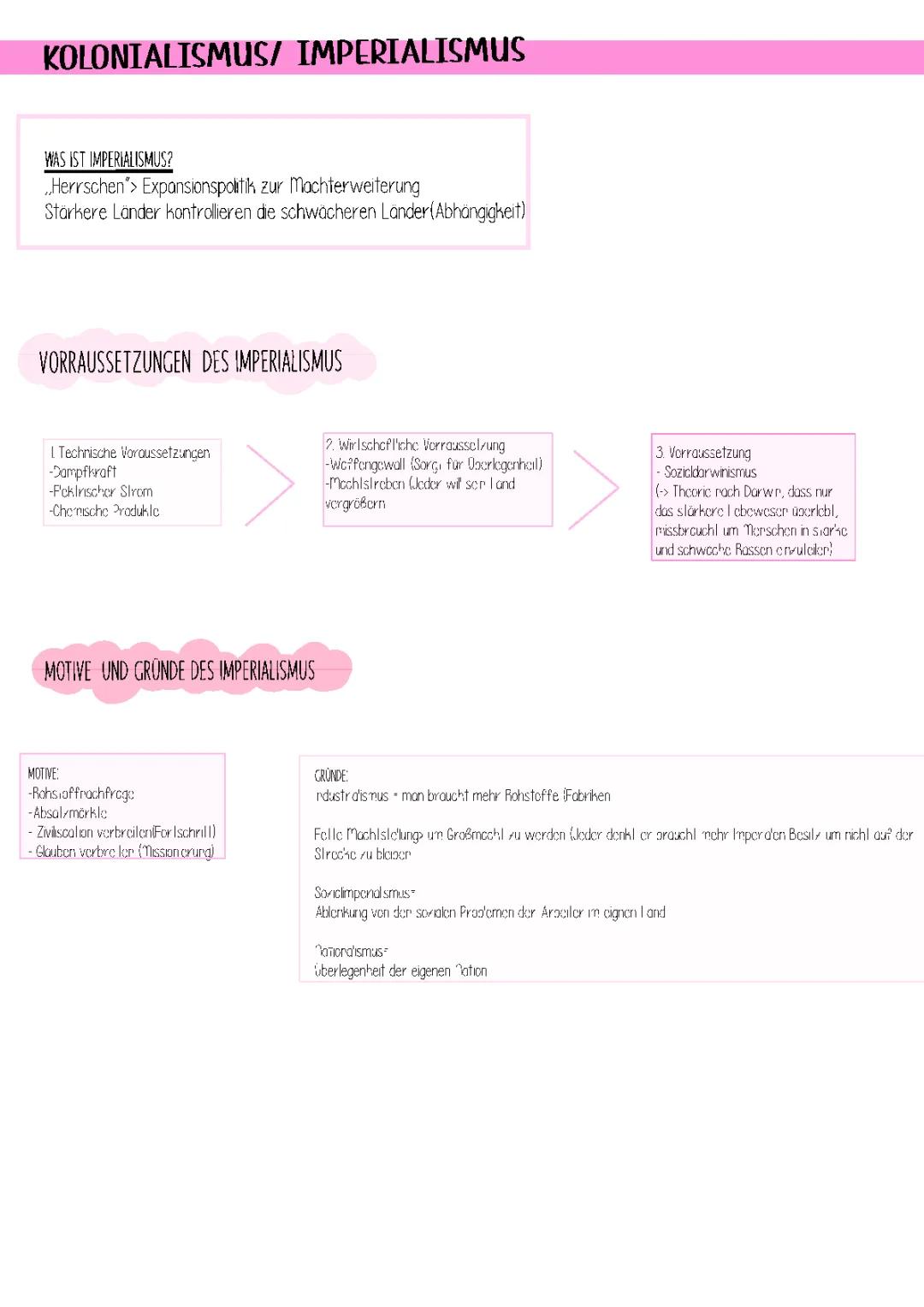 Kolonialismus/Imperialismus/Herero Aufstand