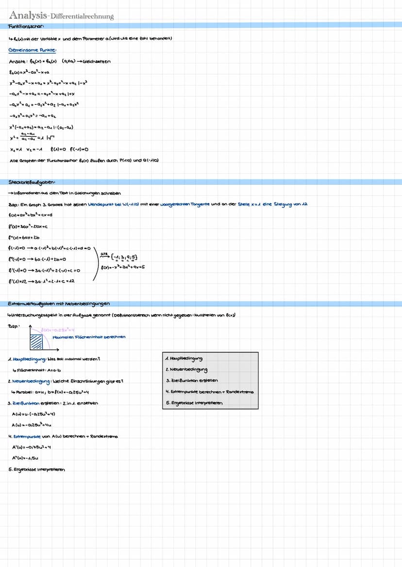 Analysis
↑↑↑↑
-
Ableitungsregeln
Aufleiten
Ableitungen grafisch erkennen
Differentialrechnung
Nullstellen
↑↑↑
ttttt
Ausklammern
P-q-Formel
S