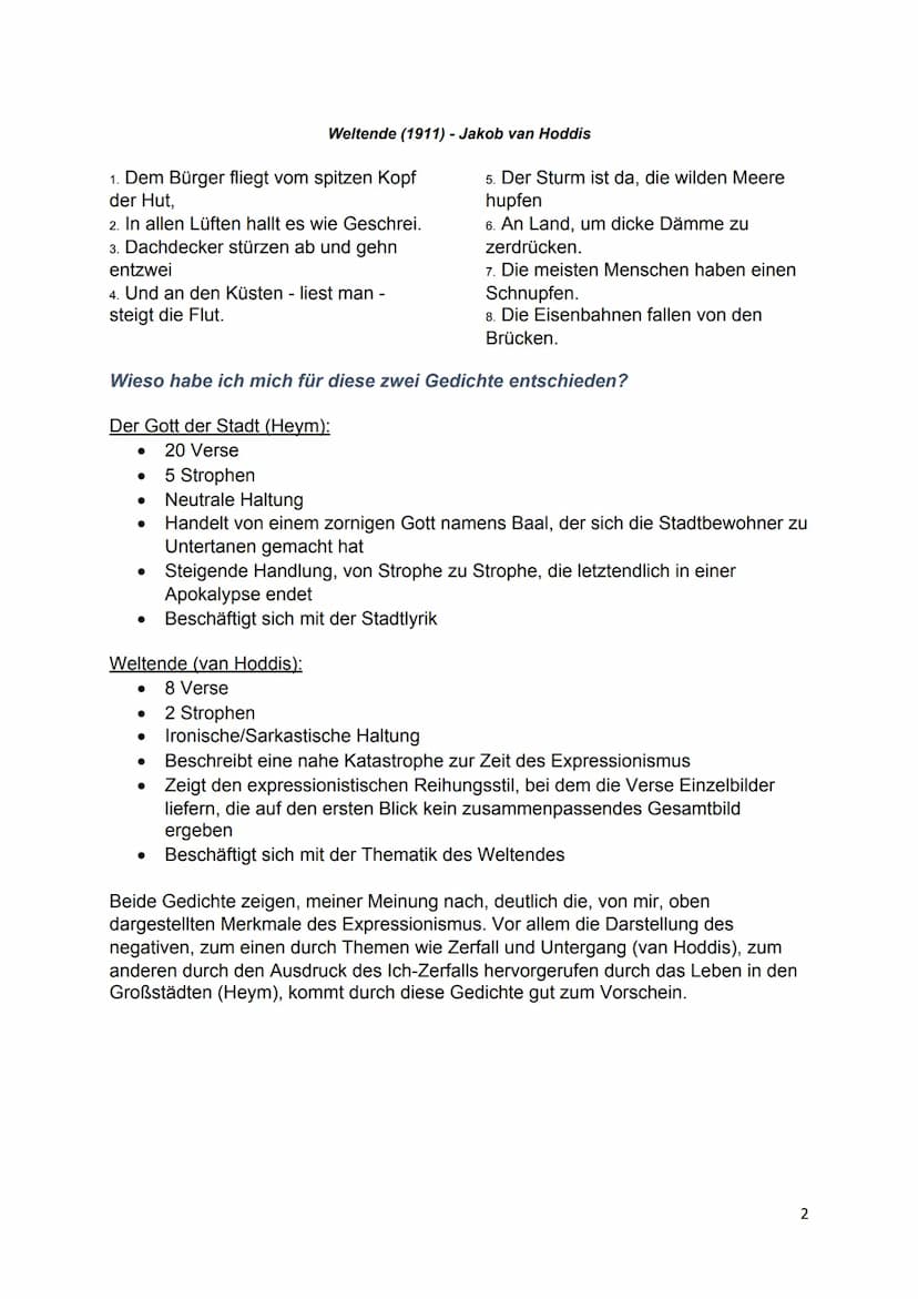 Q3 | Deutsch GK | Leonie Bergmann | 23.12.2020
Expressionismus
Die Epoche des Expressionismus ist eine literarische Bewegung am Anfang des 2