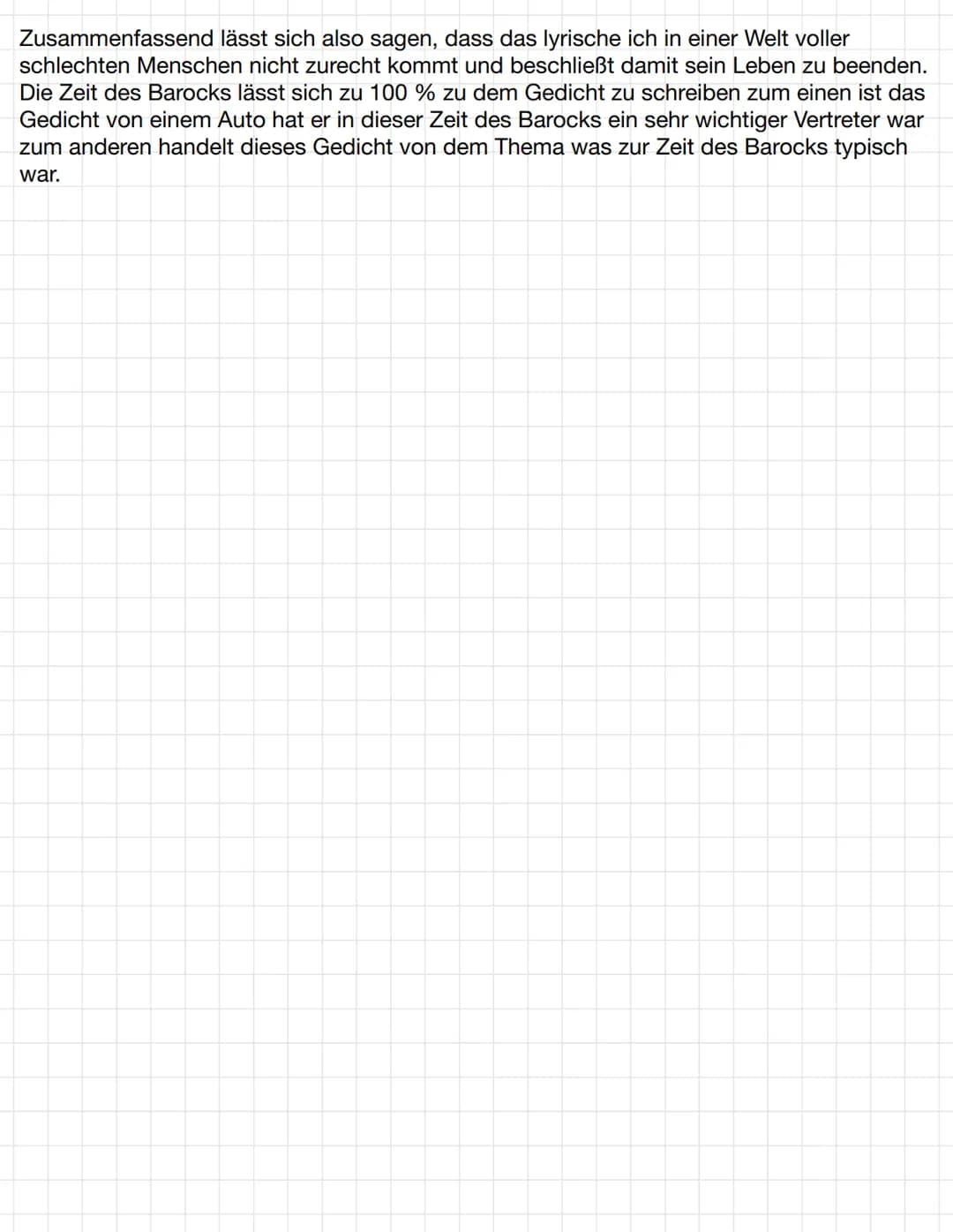 An die Welt
Andreas Gryphius
Das Gedicht,,an die Welt" von Andreas Gryphius, welches im Jahre 1650 veröffentlicht
wurde thematisiert metapho
