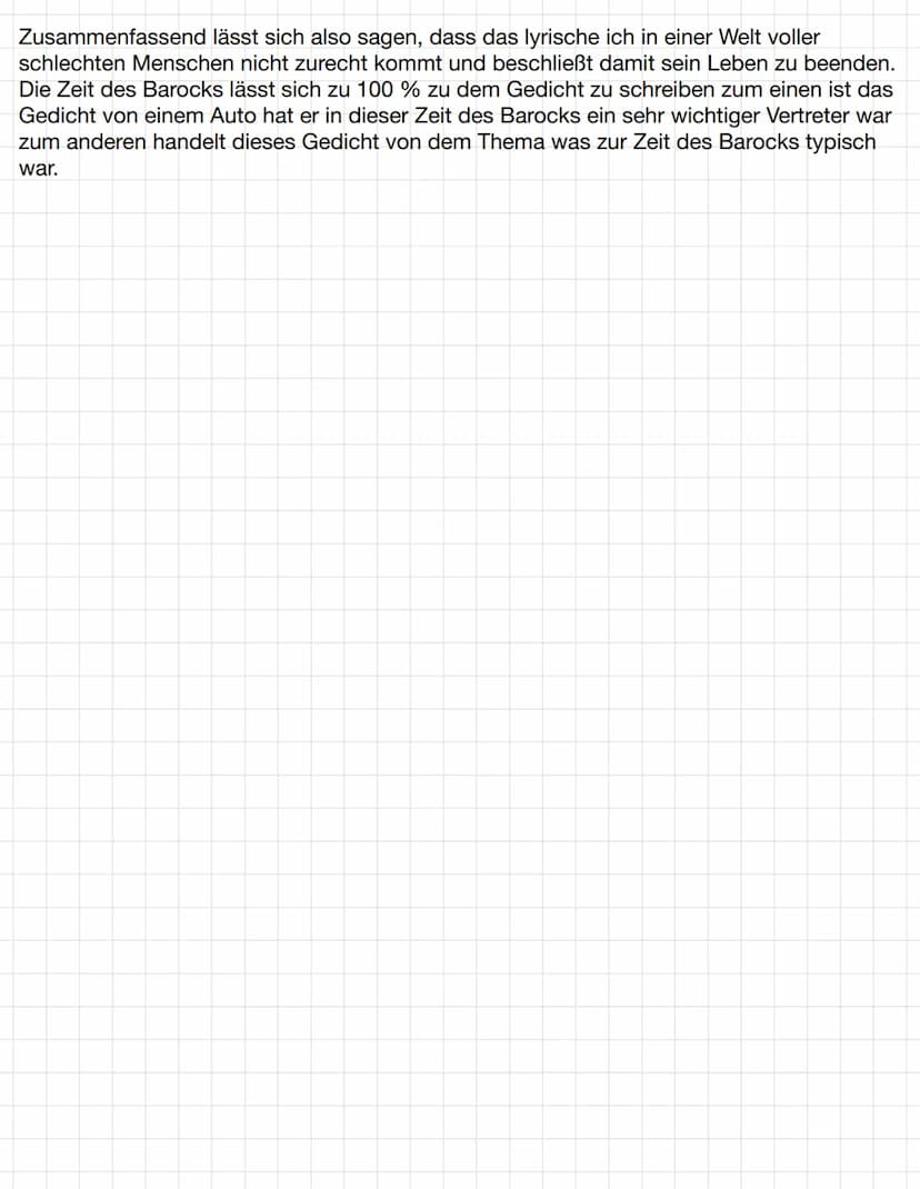 An die Welt
Andreas Gryphius
Das Gedicht,,an die Welt" von Andreas Gryphius, welches im Jahre 1650 veröffentlicht
wurde thematisiert metapho