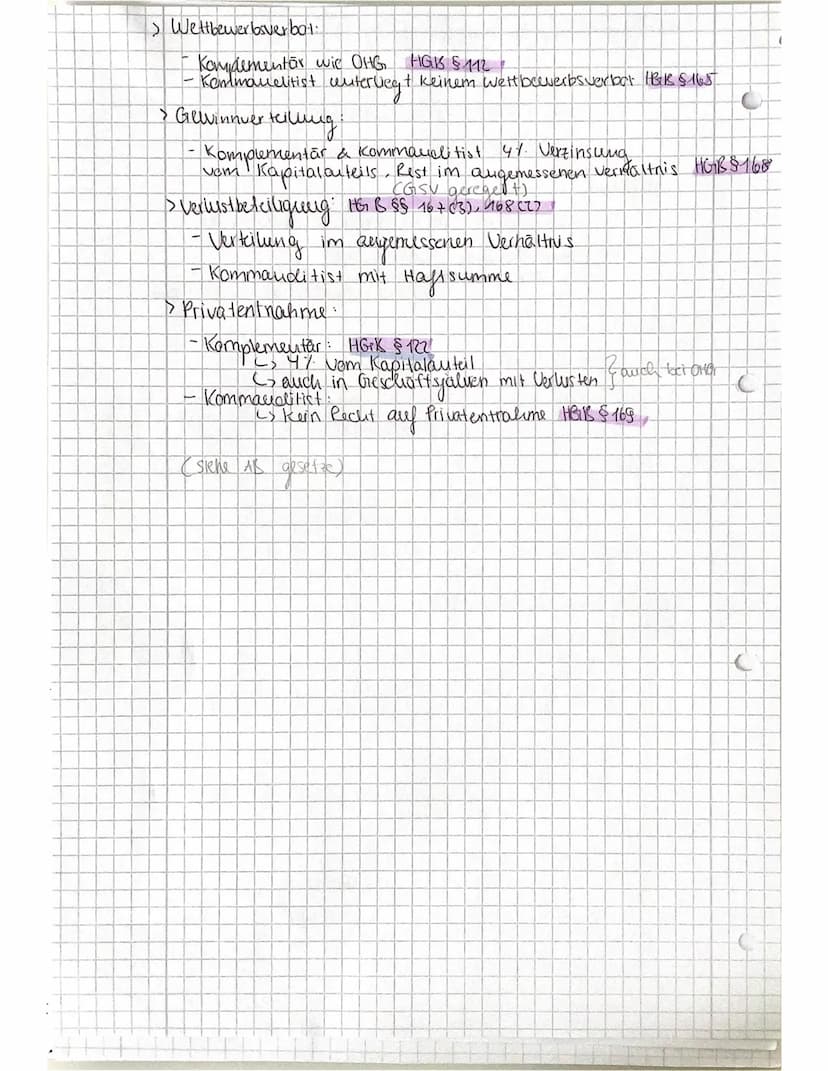 RECHTSFORMEN DER UNTERNEHMUNG
Handelsrechtliche Grundlagen:
Handelsgewerbe = Ein Gewerbebetrieb, weblier nach Art und
Umfang einer in Kaufmä