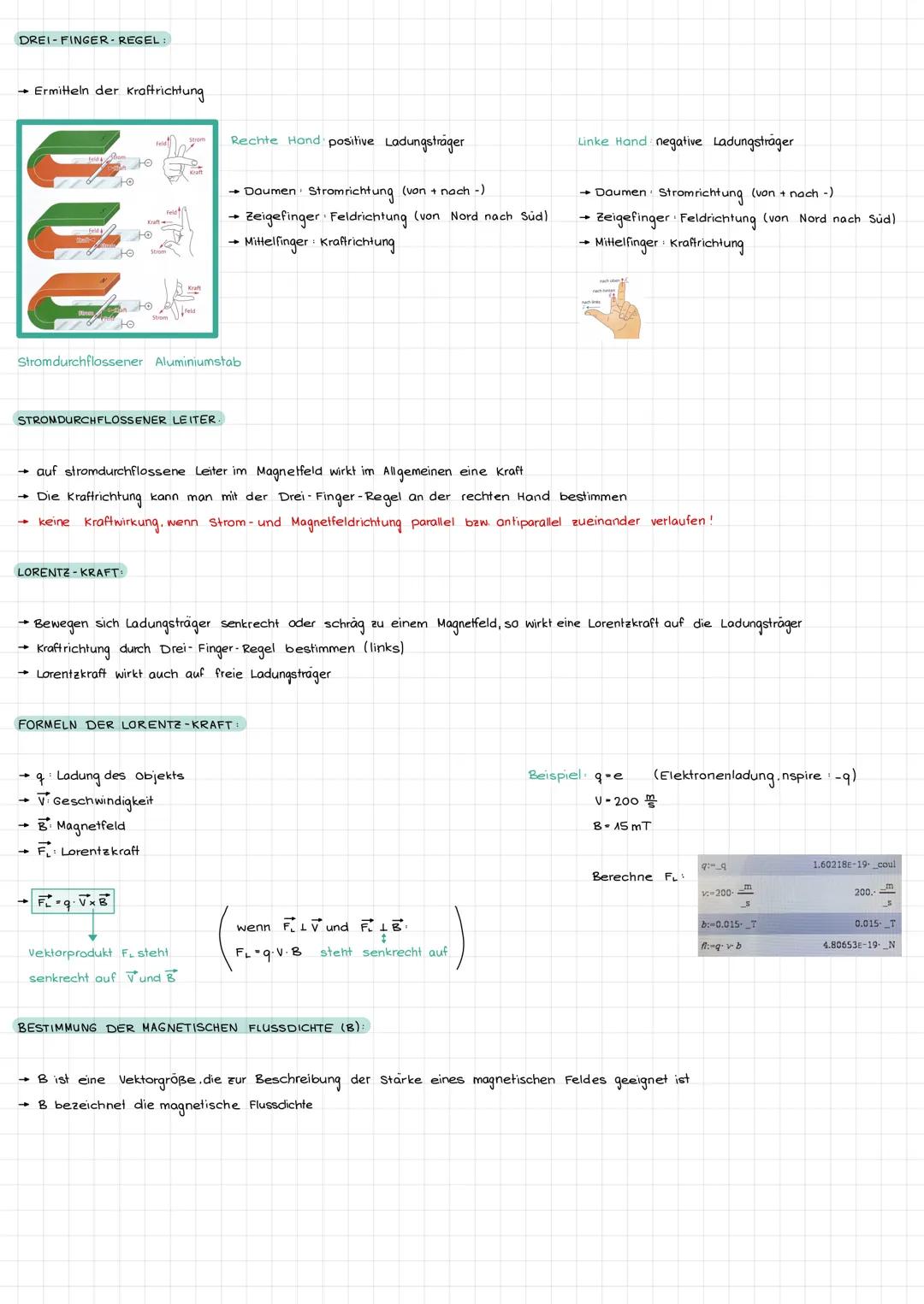 MAGNETISCHE FELDER UND FELDLINIEN:
→ Magnetfeld ist der Wirkungsbereich eines Magneten, er beschreibt seine Kraftwirkung auf einen anderen M