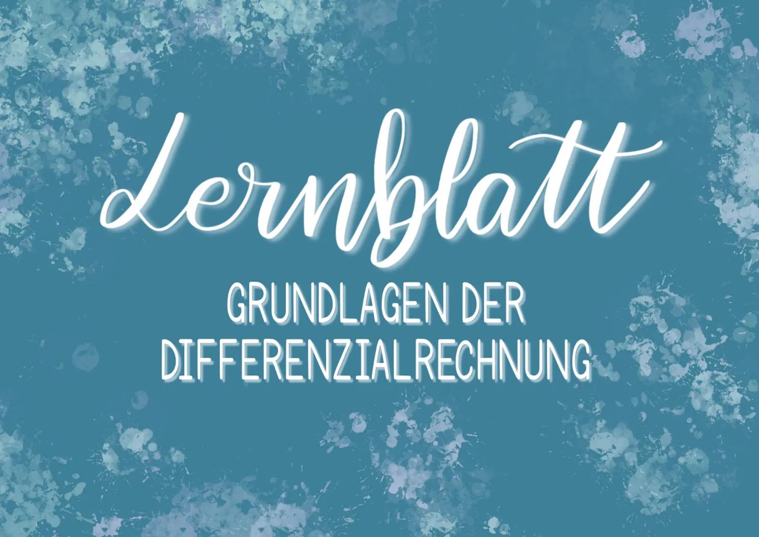 Lernblatt
GRUNDLAGEN DER
DIFFERENZIALRECHNUNG GRUNdlagen der DifferenzialRechNuNg
VERKETTUNG VON FUNKTIONEN
Verkettung der Funktionen u und 