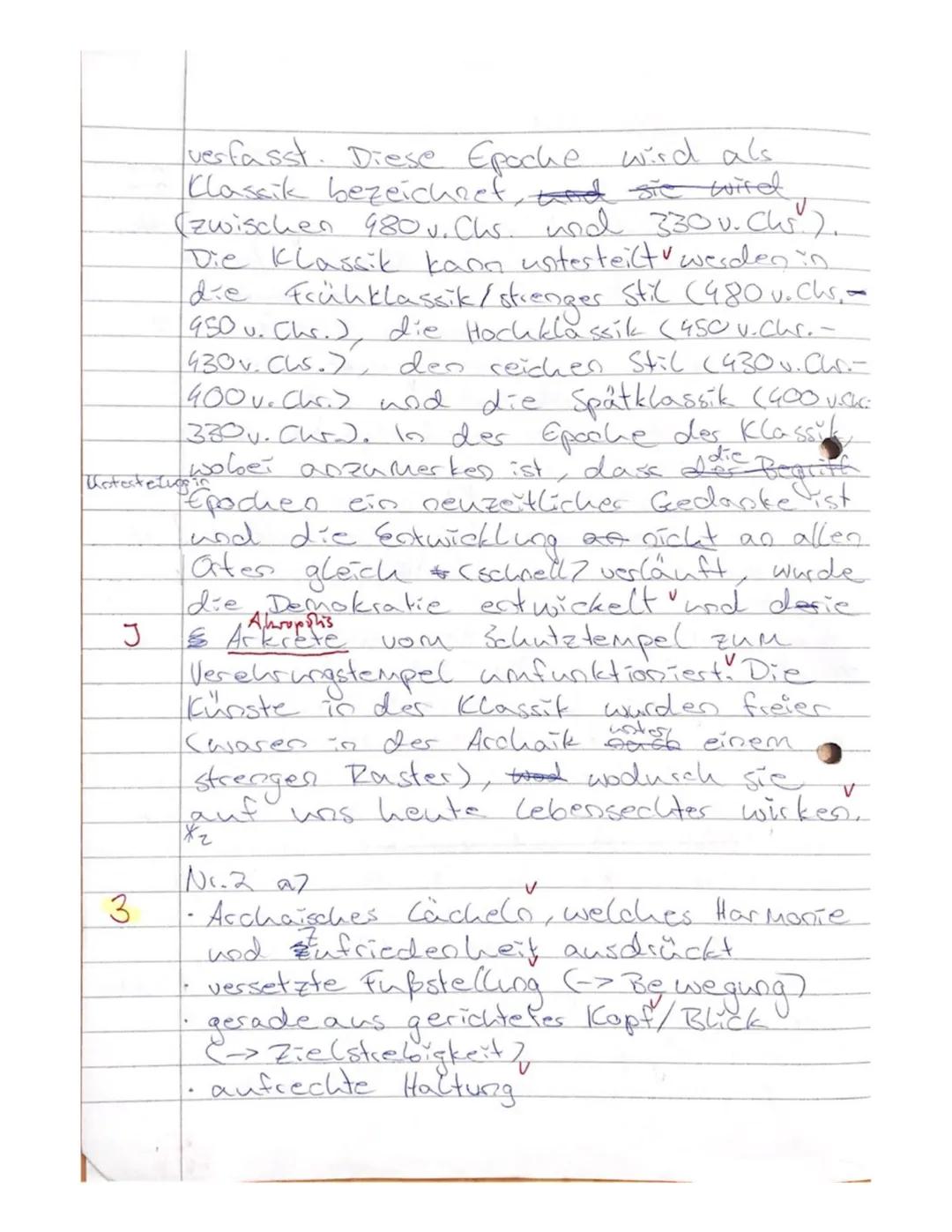 Bildende Kunst
Kursstufe
Kappler
Klausur Nr. 1 zum Schwerpunktthema „Verkörperungen"
Name: Jacqueline
Verrechnungspunkte: 20,5 Notenpunkte: 