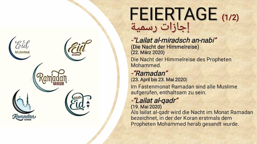 ت
ISLAM
دین
pradlicuidadil islam
ما هو الإسلام HALTSVERZEICHNIS
▪ Steckbrief/Geschichte
I
Traditionen/Vorschriften
-Kleidervorschriften
-Sit