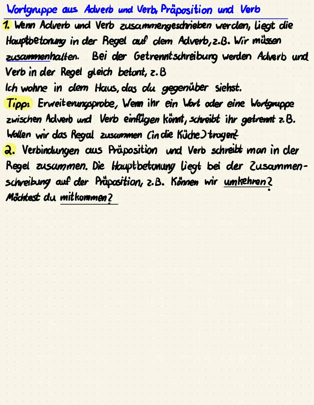 RECHTSCHREIBUNG
Großschreibung-auf Erkennungszeichen achten
Verben und Adjektive können zu Noman (Substantiven) werden.
Dann nennt man sie n