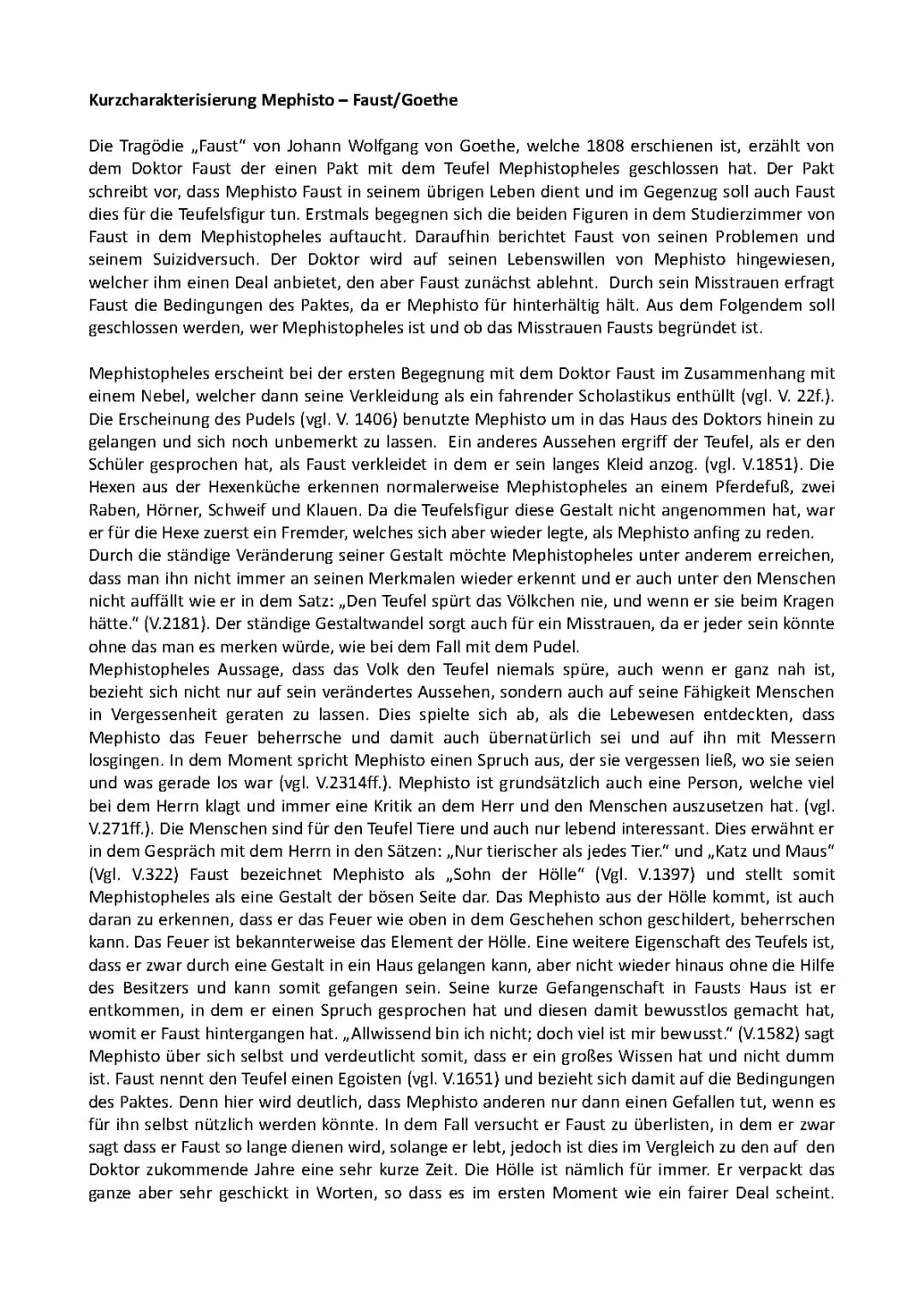 Faust und Mephisto: Freundschaft, Zitate und der Pakt mit dem Teufel